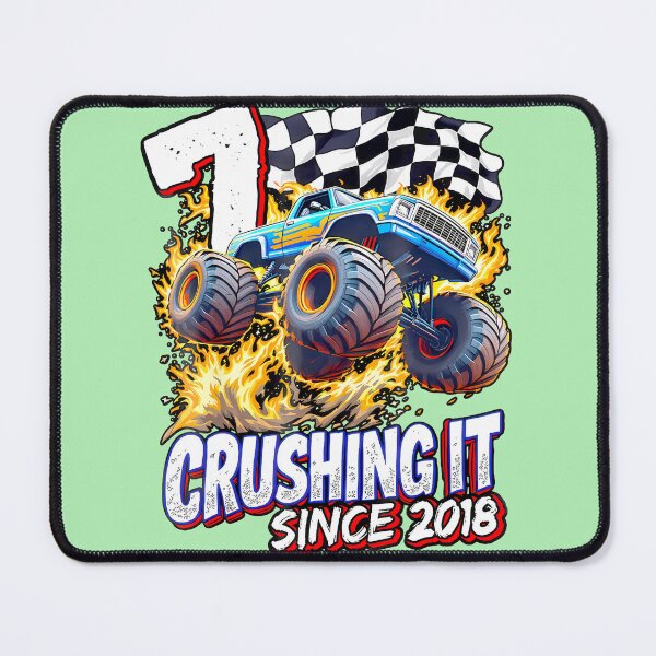 Item preview, Crushing It Since 2018 Monster Truck Birthday By Merch, Limited Edition, Perfect Gift For You And F designed and sold by SullivanxjOStud.