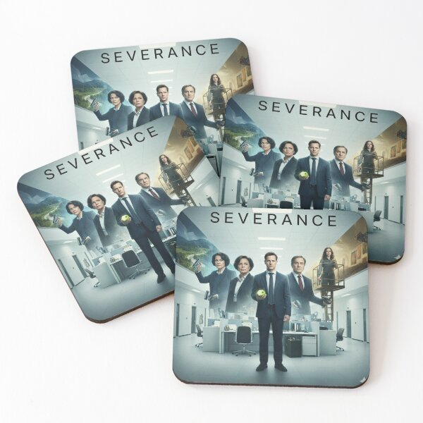 Item preview, Severance – Inspired Minimal Design About Work-Life Balance and Identity designed and sold by dilupshop.