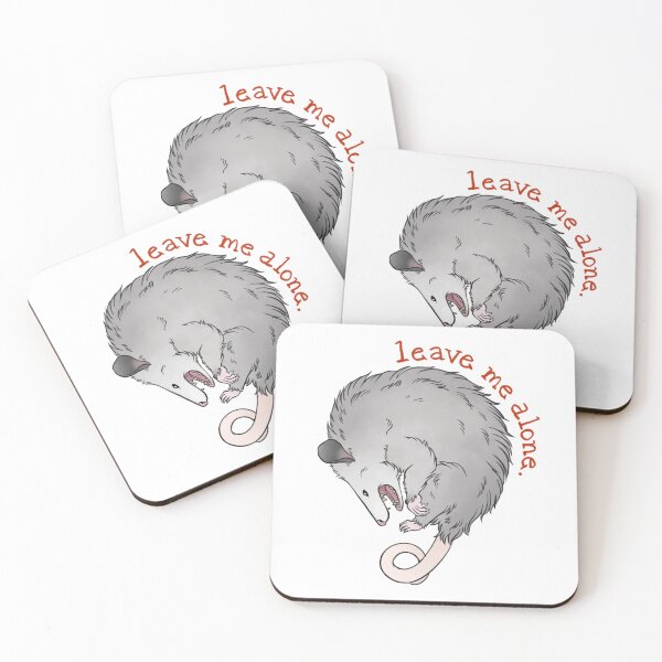 Item preview, Leave Me Alone Possum Playing Dead  designed and sold by Tentakrool Creations.