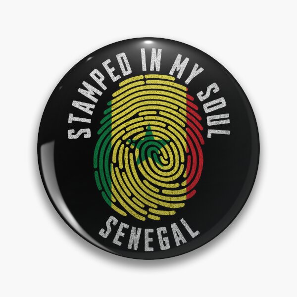 Item preview, Stamped in My Soul Senegal Flag Design Senegalese Pride designed and sold by chrisrivait.