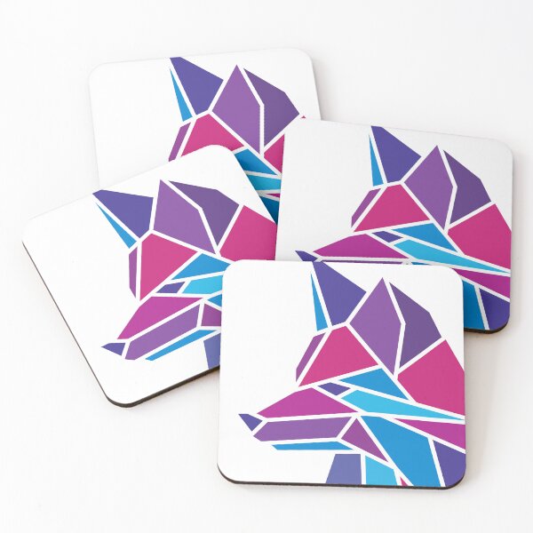 Item preview, Polygonal Fox designed and sold by Panna Limon Store.