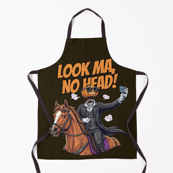 Item preview, Look Ma, No Head! Headless Horseman Halloween Selfie Art – Funny Influencer Vibe designed and sold by petpuppymania.