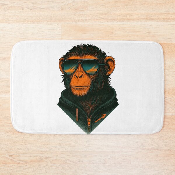 Item preview, Cool Monkey with Sunglasses Artwork designed and sold by Animarisca.