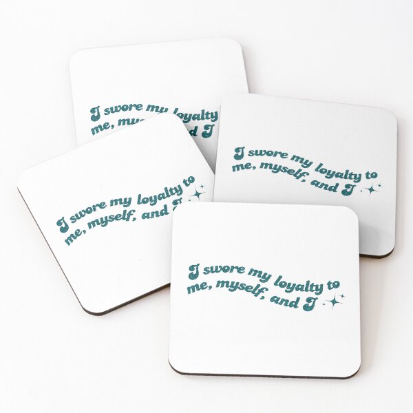 Item preview, i swore my loyalty to me, myself and i designed and sold by Luxette.