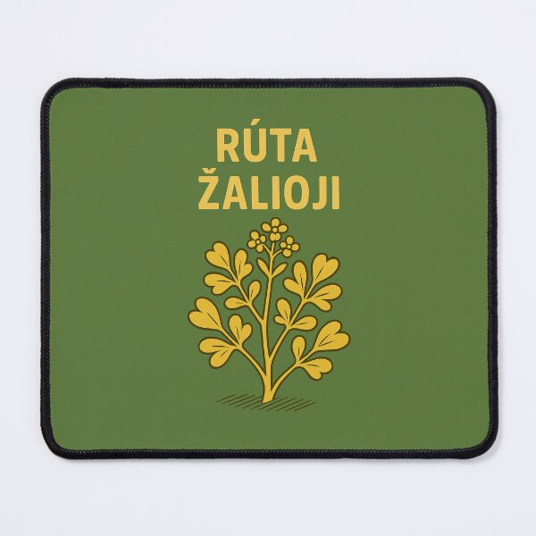 Item preview, Rūta žalioji designed and sold by AIfolklore.
