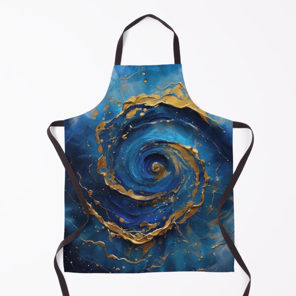 Item preview, Blue and Gold Vortex designed and sold by caracatita75.