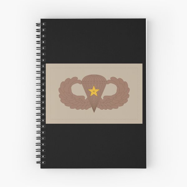 Item preview, Badge - Army - Parachutist - Basic - 1 Combat Star - Subdued - Desert X 300 designed and sold by Military Insignia Products.