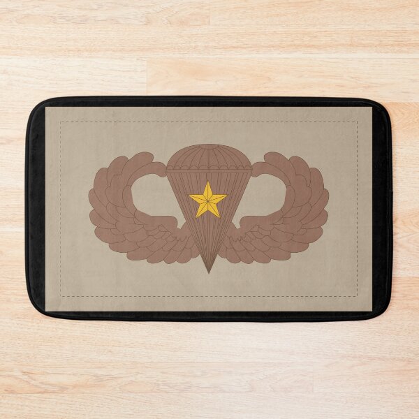 Item preview, Badge - Army - Parachutist - Basic - 1 Combat Star - Subdued - Desert X 300 designed and sold by Military Insignia Products.
