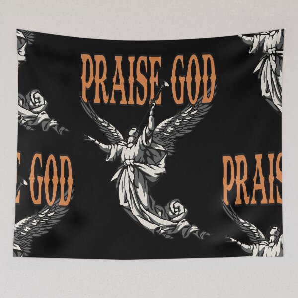 Item preview, Praise God Hallelujah designed and sold by Walk by Faith not by Sight.