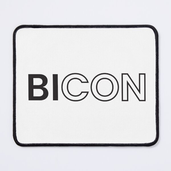 Item preview, Bicon Bisexual Icon Minimalist Typography designed and sold by RyanGDesign.