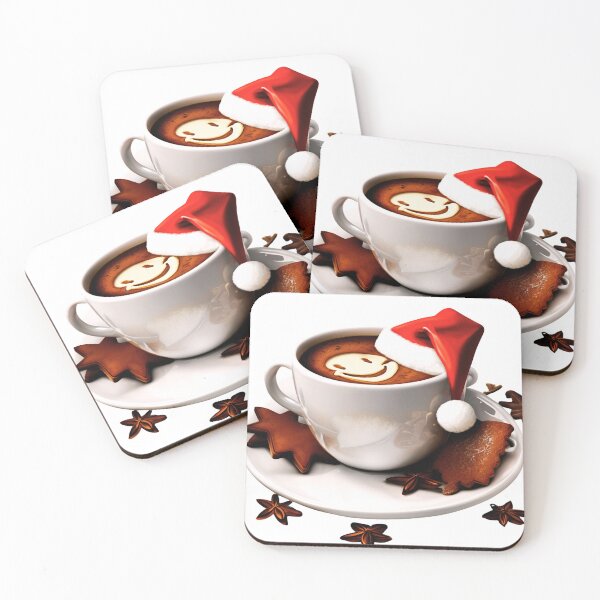 Item preview, Coffee with a Christmas Smile designed and sold by Zofia Sosnecka.