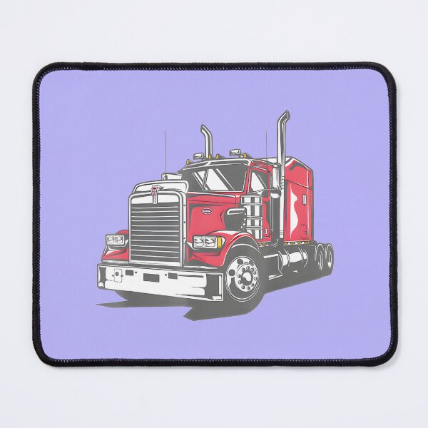 Item preview, Bold Red Semi Truck Power By Merch, Limited Edition, Perfect Gift For You And Friends designed and sold by RaymondGnLTees.