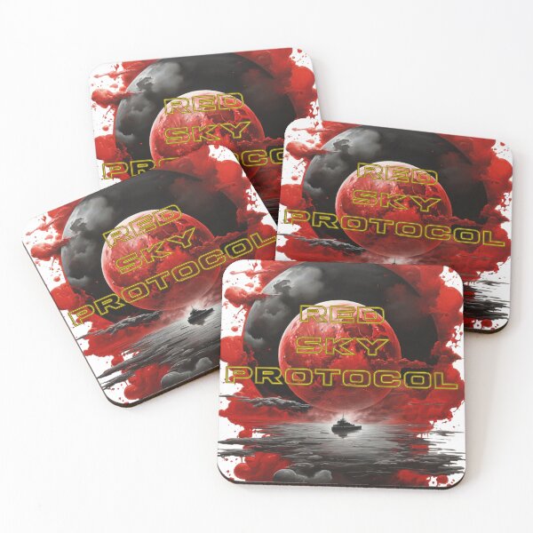 Item preview, Protocolo de cielo rojo designed and sold by RandumDesign.