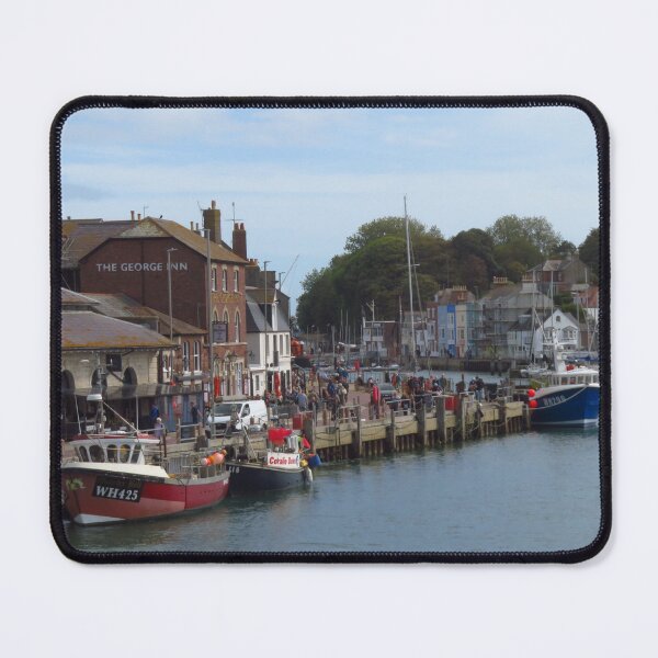 Item preview, The Busy Quayside, Weymouth, Dorset designed and sold by wiggyofipswich.