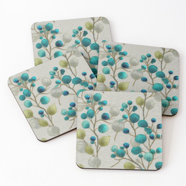 Item preview, Eucalyptus Embroidery Garden designed and sold by RyanPhamDesigns.