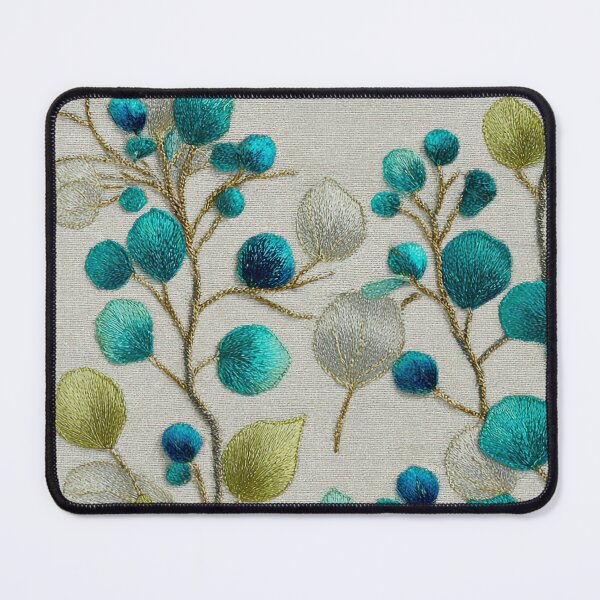 Item preview, Eucalyptus Embroidery Garden designed and sold by RyanPhamDesigns.
