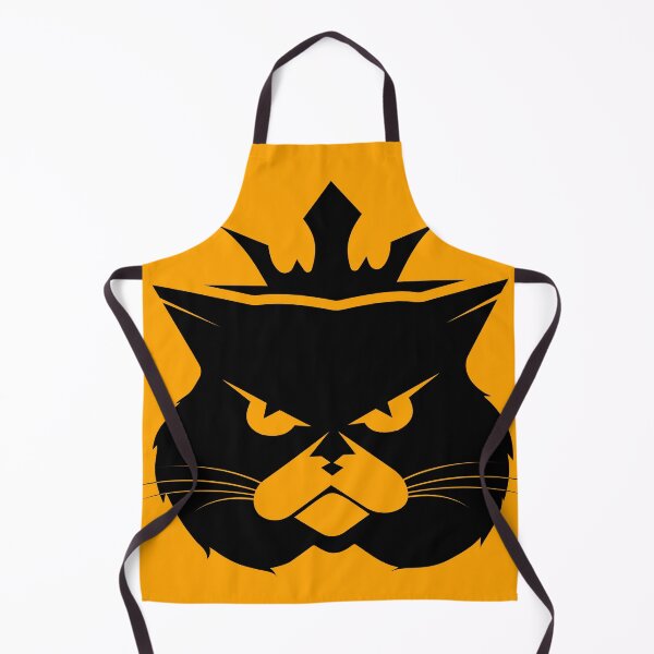 Item preview, Grumpy King Cat Crowned Feline Art Design designed and sold by RIZU DESIGN.