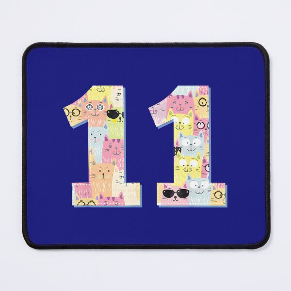 Item preview, Eleven Cute Cat Faces Birthday 11Th Fun By Merch, Limited Edition, Perfect Gift For You And Friends designed and sold by ComptonziArt.