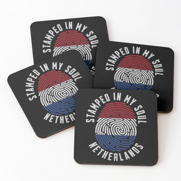 Item preview, Stamped in My Soul Netherlands Flag Dutch Pride Roots designed and sold by chrisrivait.