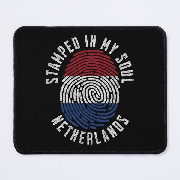 Item preview, Stamped in My Soul Netherlands Flag Dutch Pride Roots designed and sold by chrisrivait.
