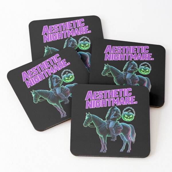 Item preview, Aesthetic Nightmare Headless Horseman Halloween – Y2K Neon Rider Vibe designed and sold by petpuppymania.
