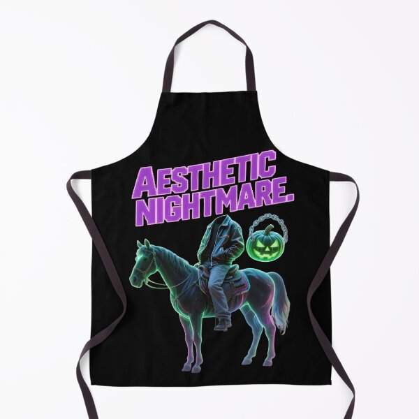 Item preview, Aesthetic Nightmare Headless Horseman Halloween – Y2K Neon Rider Vibe designed and sold by petpuppymania.