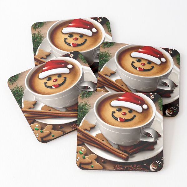Item preview, Coffee with a Christmas Smile designed and sold by Zofia Sosnecka.