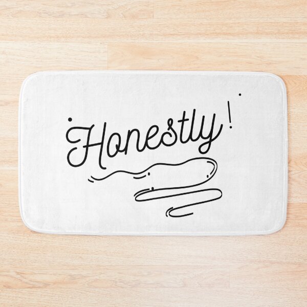 Item preview, Honestly! Cursive Black Letters designed and sold by GFamilyC.