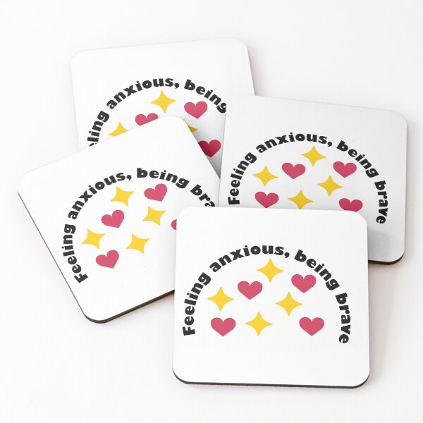 Item preview, Feeling anxious, being brave designed and sold by JodieAF.