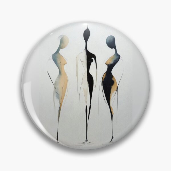 Item preview, Abstract Female Silhouettes designed and sold by caracatita75.