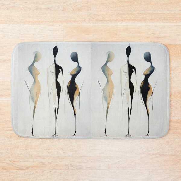 Item preview, Abstract Female Silhouettes designed and sold by caracatita75.