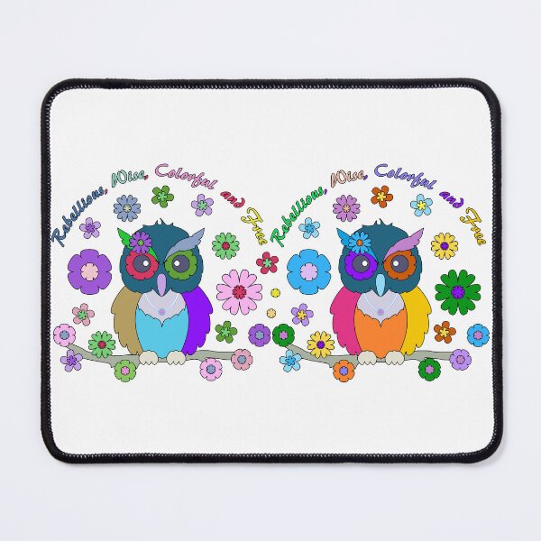 Item preview, Colorful Owls designed and sold by MKBL.