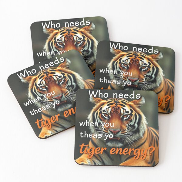 Item preview, Who needs motivation when you have tiger energy? designed and sold by SSMC DREAM DESIGN.