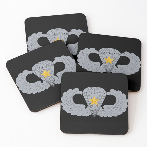 Item preview, Badge - Army - Parachutist - Basic - 1 Combat Star X 300 designed and sold by Military Insignia Products.