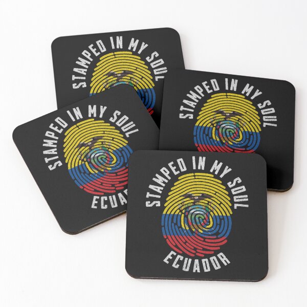 Item preview, Stamped in My Soul Ecuador Flag Design Ecuadorian Pride designed and sold by chrisrivait.