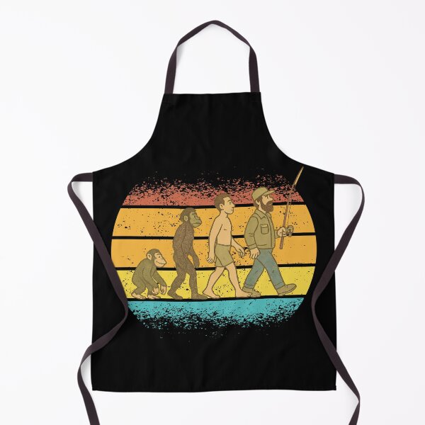 Item preview, Fishing Evolution Retro Vintage T-Shirt designed and sold by SVALANART.
