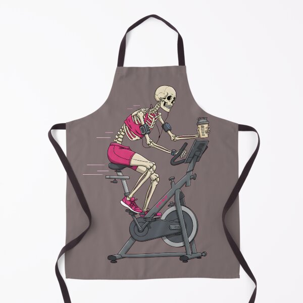 Item preview, Max Effort, No Soul – The Perfect Skeleton Riding Bicycle Halloween Fitness Vibe! designed and sold by petpuppymania.