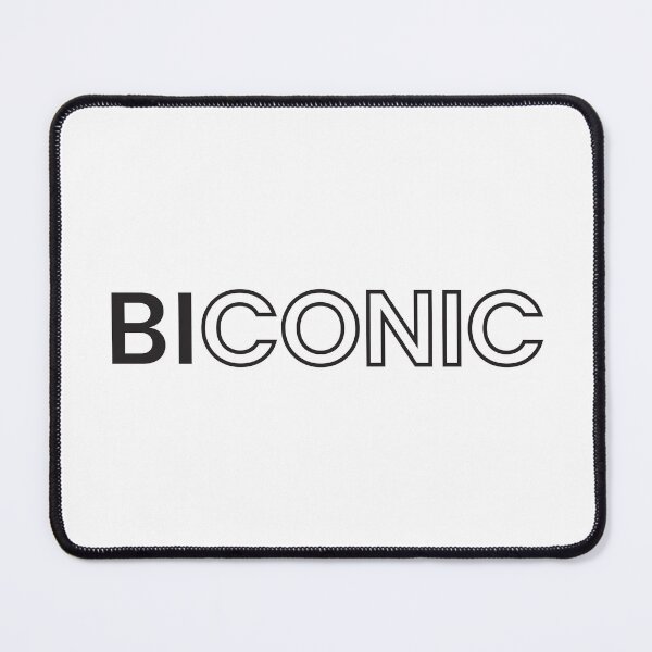 Item preview, Biconic Bisexual Iconic Minimalist Typography designed and sold by RyanGDesign.