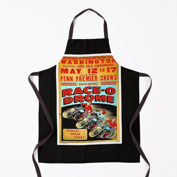 Item preview, Blast from the past a vintage old poster Race o Drome designed and sold by Helios Be. Lavsh.
