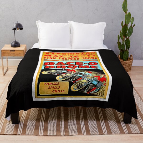Item preview, Blast from the past a vintage old poster Race o Drome designed and sold by Helios Be. Lavsh.