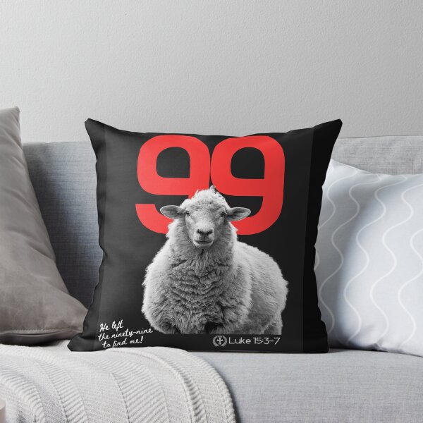 Item preview, Luke 15:3 - He Left The 99 - in Red designed and sold by Holy Coast Threads (Formerly ChristianFlower).