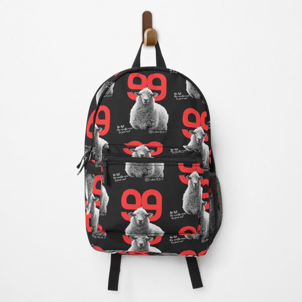 Item preview, Luke 15:3 - He Left The 99 - in Red designed and sold by Holy Coast Threads (Formerly ChristianFlower).