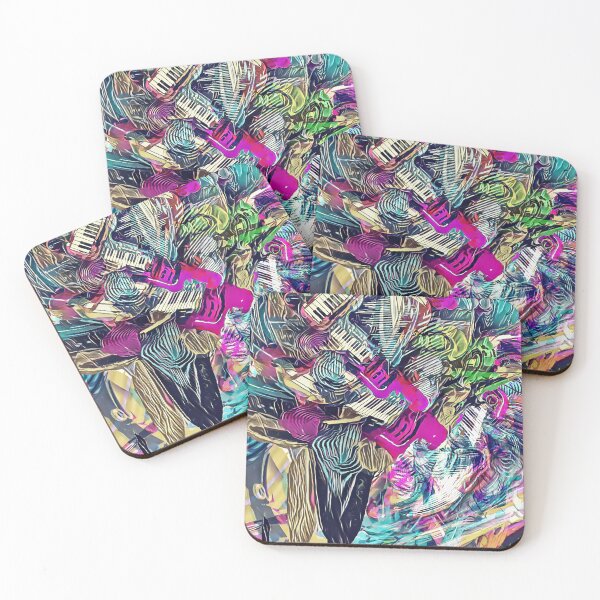 Item preview, Electric Jazz Fusion Abstract Art designed and sold by Hen-C-Art.