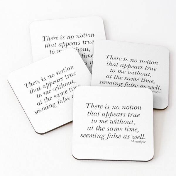 Item preview,  Montaigne's Philosophy designed and sold by MKBL.