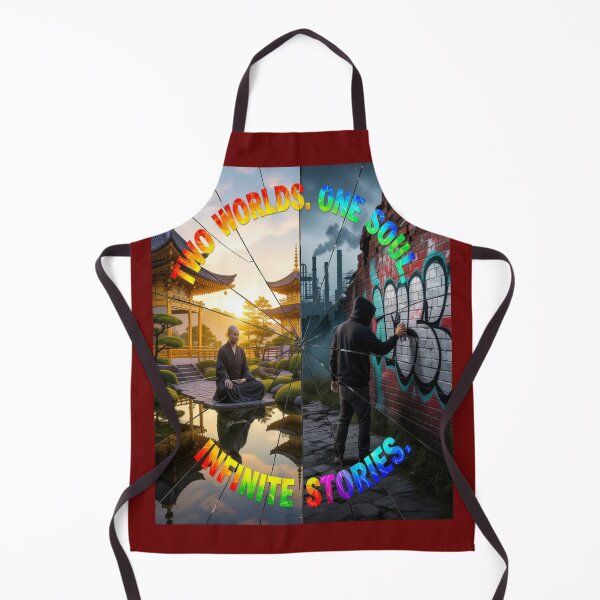Item preview, Two Worlds – Zen and Street Art in a fragmented reality full of expression and balance designed and sold by FotoworldEdel.