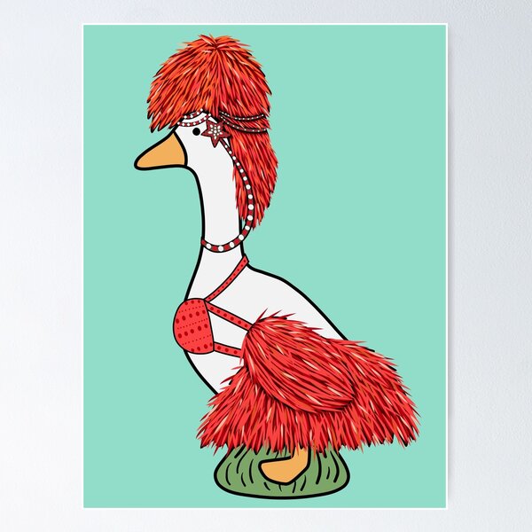 Item preview, The life of a show goose designed and sold by ChelseaZo.