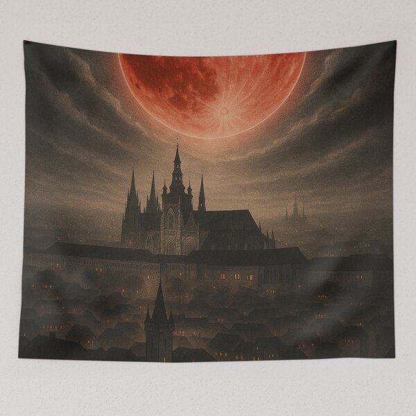 Item preview, Prague Under the Blood Moon designed and sold by Best-Kept.