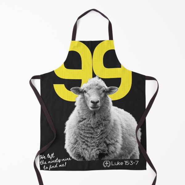 Item preview, Luke 15:3 - He Left The 99 - in Yellow designed and sold by Holy Coast Threads (Formerly ChristianFlower).