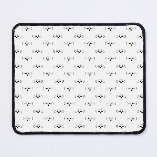 Item preview, Cute kawaii joyful angel wings face pattern designed and sold by BlushyPrint.