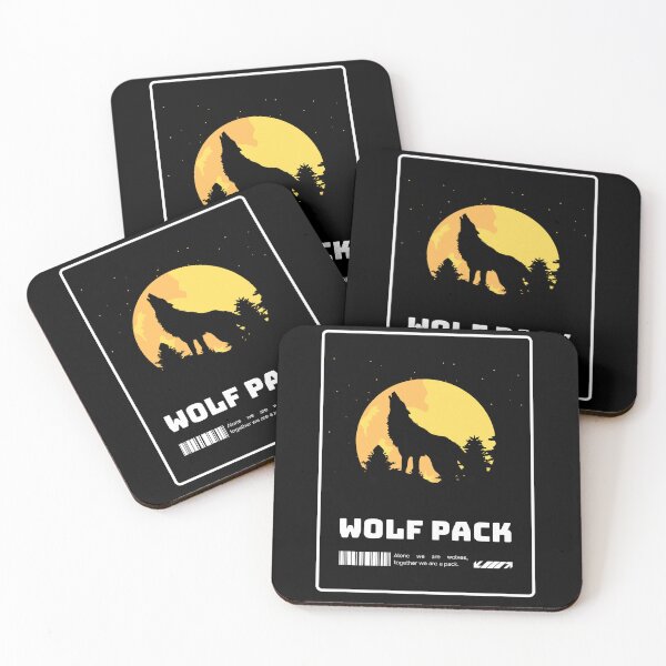 Item preview, Wolfpack designed and sold by ILLYGENIX STUDIO.